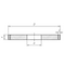 Круг алмазный 1A1 (Прямой профиль)